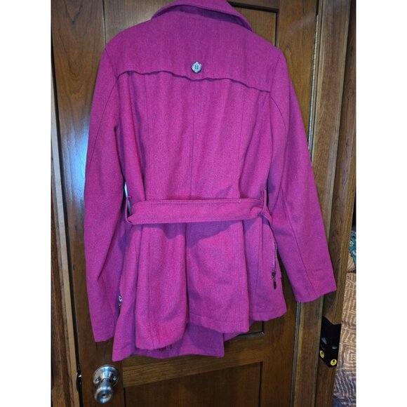Bongo Y2K Purple Wool Blend Peacoat Women’s Size XL - Picture 4 of 4
